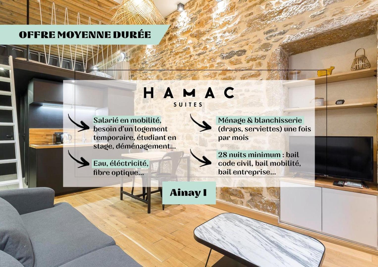 Hamac Suites - Studio Ainay 1 - Hyper Centre Lyon - 2 Personnes Exterior photo